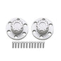 1/10 RC Crawler Metal Wheel Center Dust Caps 6-Hole for 1.9" & 2.2" Wheels - EXPROTAS