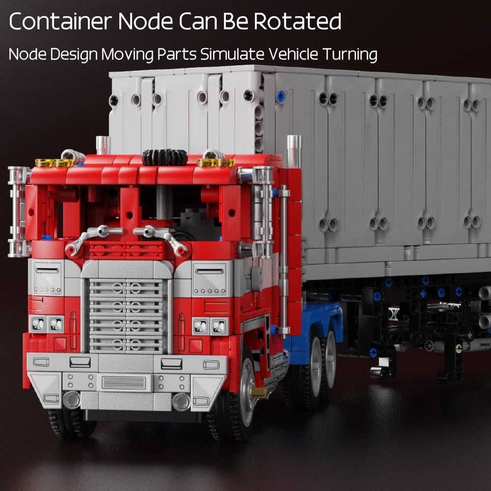 2073PCS Optimuss Primes Truck Building Blocks Set Vehicle Gift Toy Car Robot Toys Anime Toy for Kids Adult Christmas-EXPROTAS