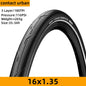 Continental Contact Urban Tyre 16/20 Inch Wire Bead Reflective BMX Folding Bike