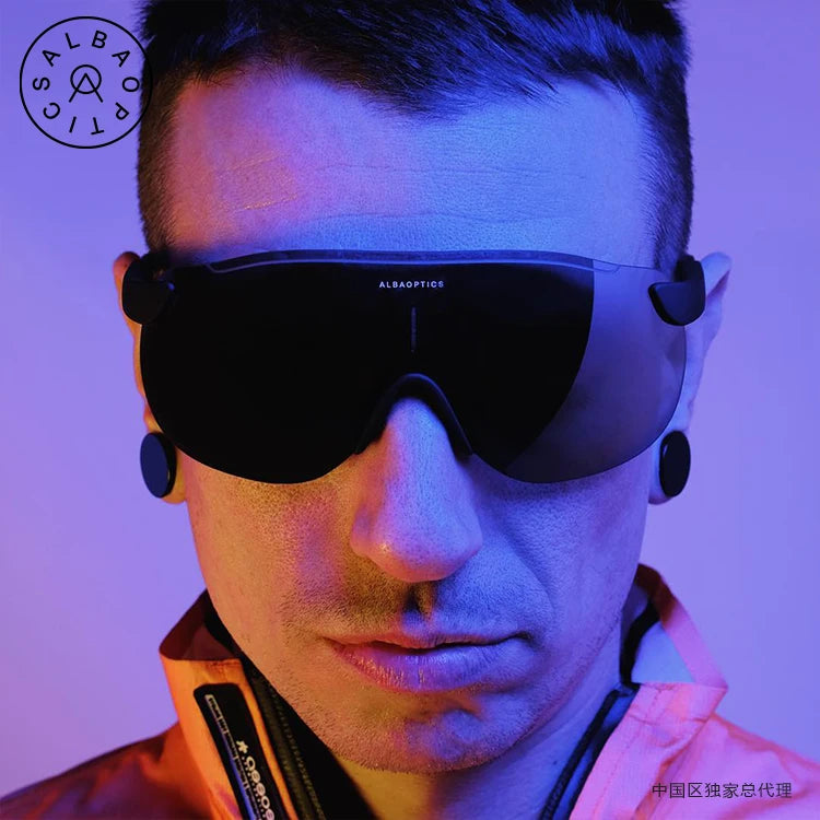 ALBA Cycling Sunglasses MTB Road Bike Sports Goggles Men’s Riding Eyewear Ciclismo