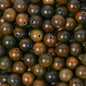 200Pcs Dark Brown Round Wooden Beads 6/8/10/12mm Loose Spacer for Jewellery
