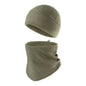 2Pcs Winter Fleece Face Cover Balaclava Neck Warmer Windproof Hat