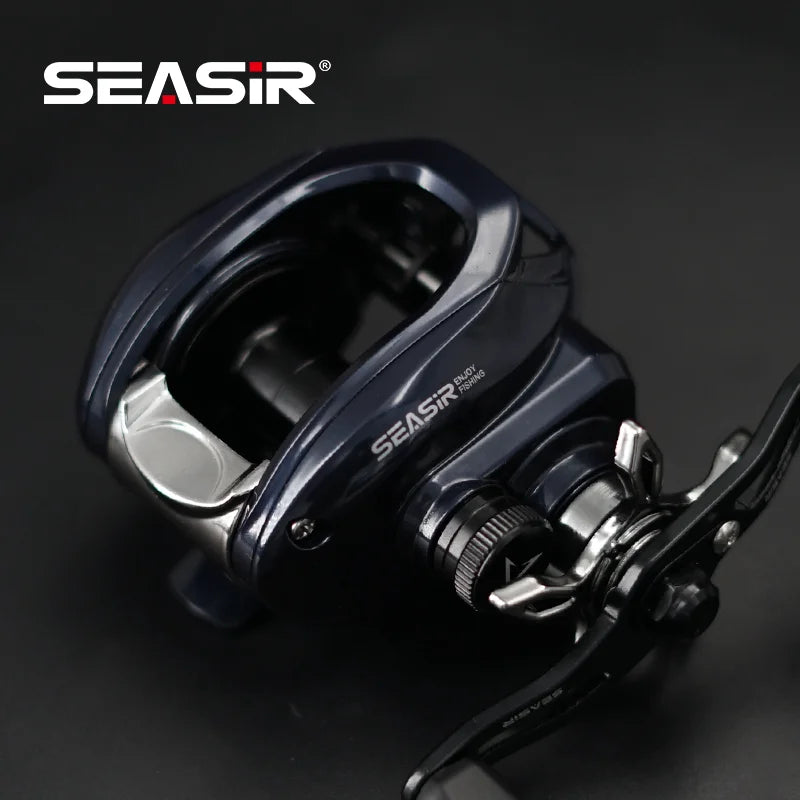 Baitcasting Reel 149g 7.0:1 Seasir Vortex 5+1BB 8kg Drag Fresh Saltwater