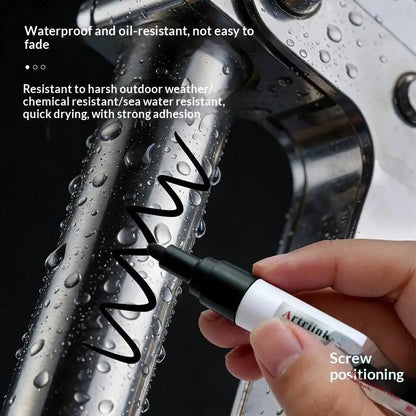 Screw Marker Pen Waterproof Quick Dry Permanent for Car Motorcycle Repair