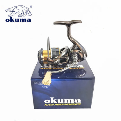 Okuma Fishing Reel 12+1BB Max Drag 15KG Spinning Reel 1000-5000 Size