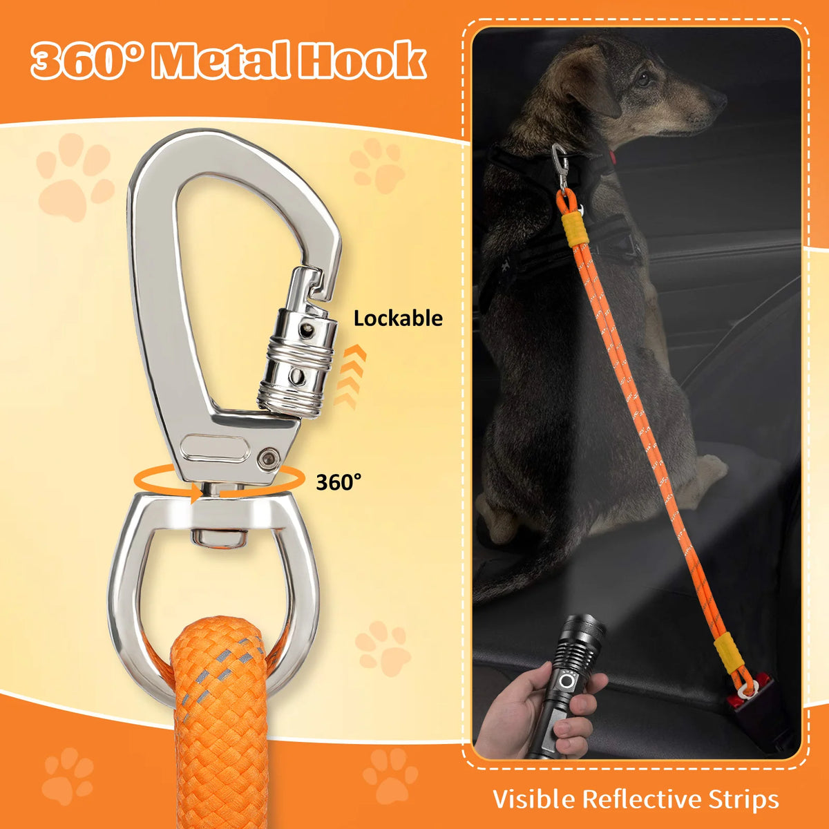 Pet Dog Car Seat Belt Adjustable Safety Harness Travel Restraint Lead
