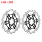BUCKLOS MTB Floating Disc Brake Rotors 2pc 160mm 180mm 203mm Bicycle