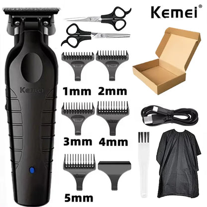 Kemei Professional Hair Clipper Trimmer Cordless Electric Beard Shaver