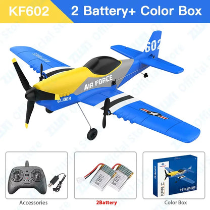 KF602 RC Airplane 2.4G EPP Foam Glider Remote Control Plane Flying Model Toy