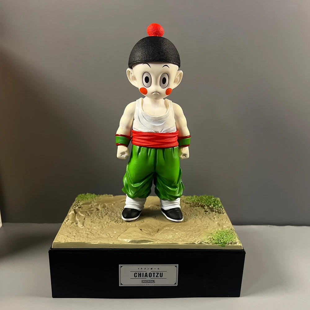 Dragon Ball Tien Shinhan & Chiaotzu PVC Figure Anime Action Statue Model Gift