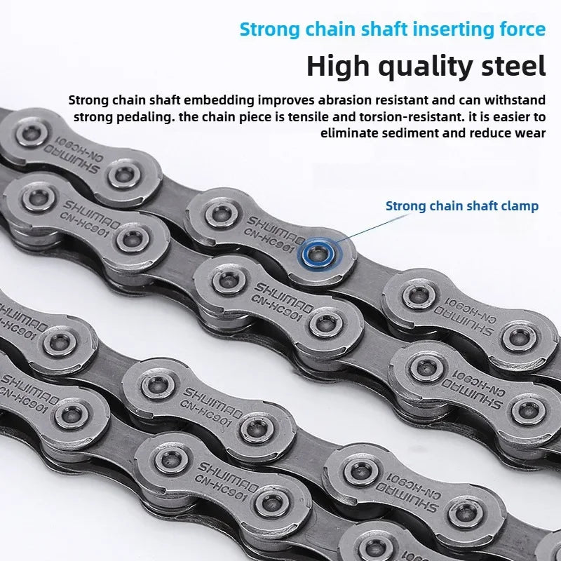 Bicycle Chain 6/7/8/9/10/11 Speed MTB 10v 11v 12v 116/126 Links