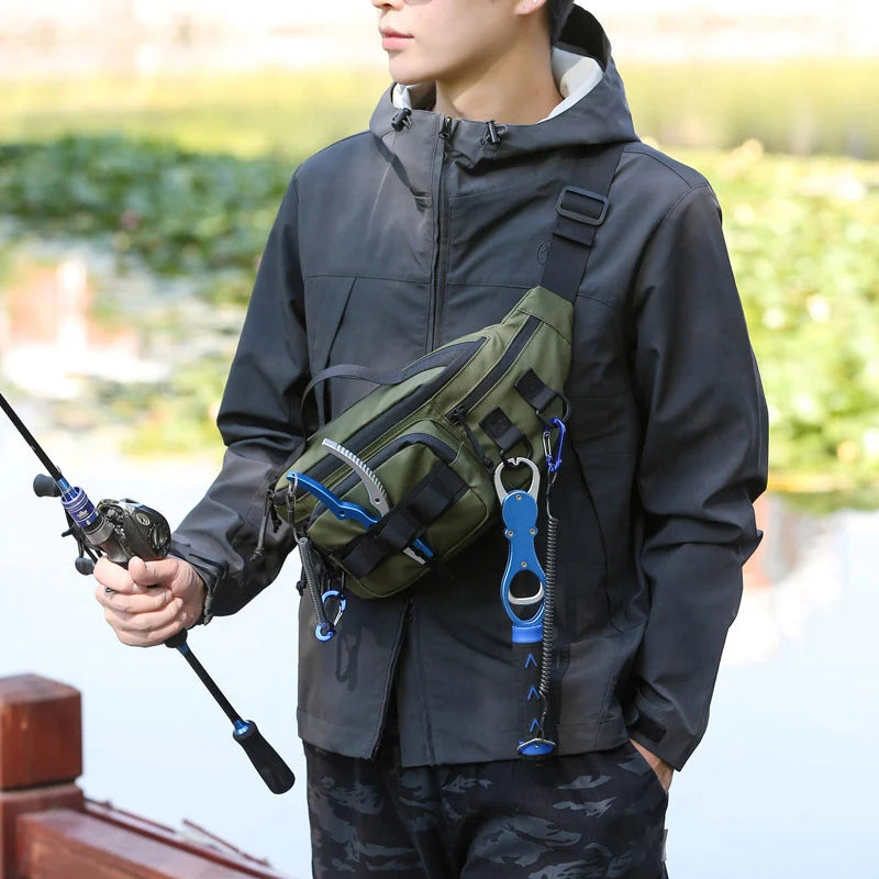Camping Waist Chest Bag Tactical Men Outdoor Backpack Molle Fishing Lure Men Shoulder Sling Fanny Pack Sports Hiking Bags-EXPROTAS