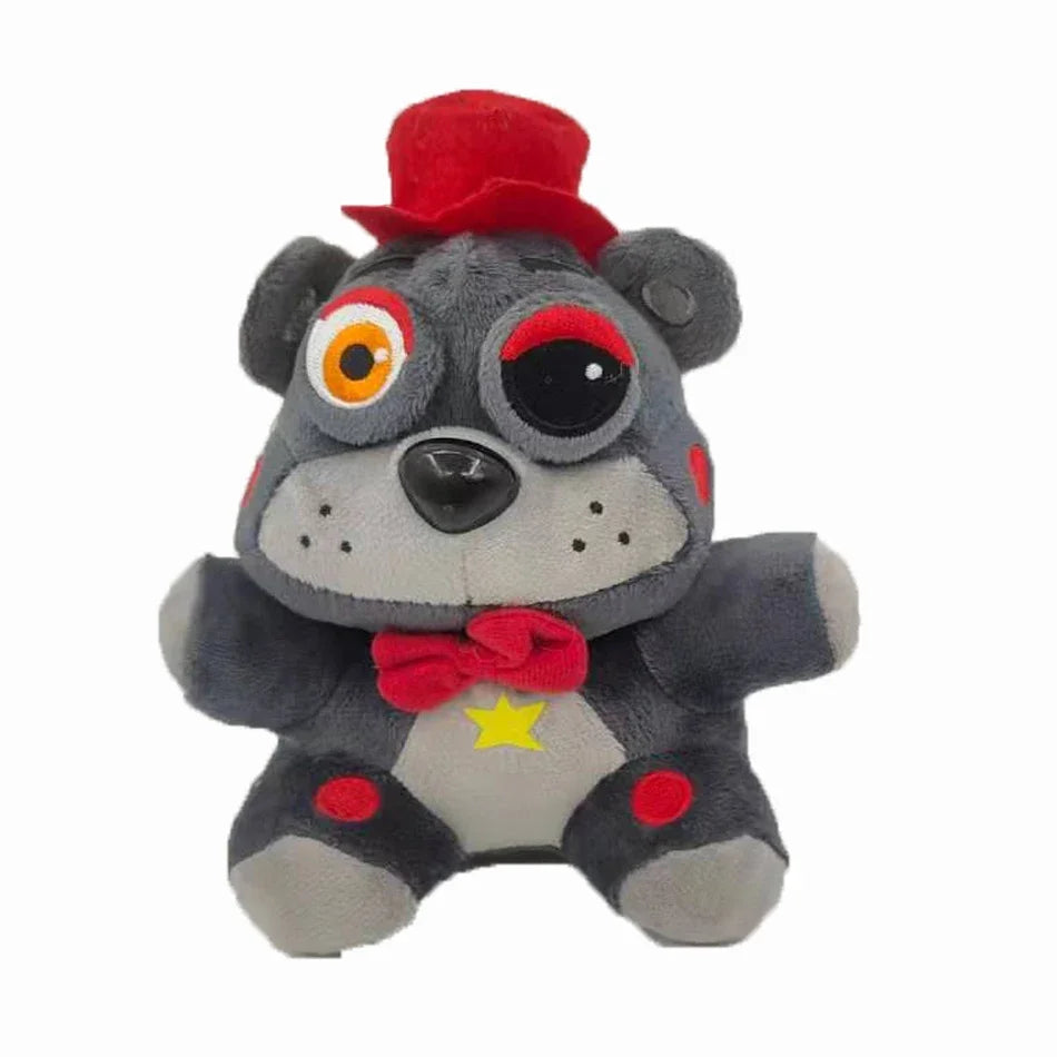 18CM FNAF Freddy Plush Toy Soft Stuffed Bear Game for Kids