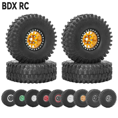 Beadlock Wheel 1.9 Metal Rim for 1/10 RC Crawler Axial SCX10 TRX-4 Redcat