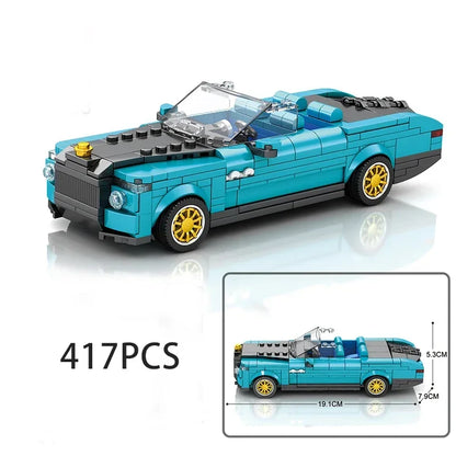 Car Series Building Blocks Model Sets Sports Racing Speed Champion DIY Educational Bricks Toys Boys Kids Adult Christmas Gifts-EXPROTAS