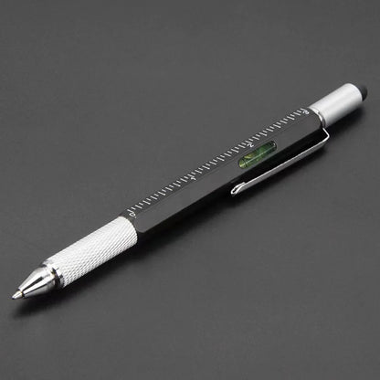 7-in-1 Multifunctional Pen Touch Screen Stylus with Screwdriver Ruler Level
