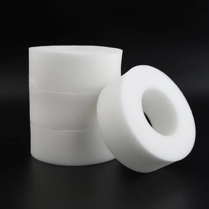 Milky White Soft Rubber 1.9 Wheel Tires 118*45MM for 1:10 RC Crawler Car Axial SCX10 90046 AXI03007 TRX4 RBX10M