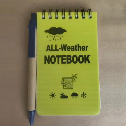 Waterproof Tactical Pocket Notebook Lined Notepad All Weather Pages