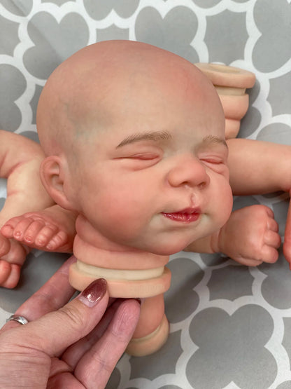 48cm Reborn Baby Doll Kit Pascale 3D Painted Skin Visible Veins Soft Touch