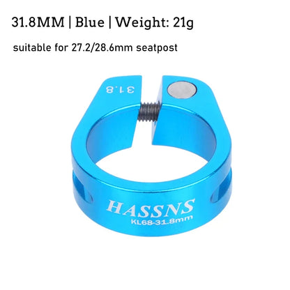 Seatpost Clamp HASSNS 31.8/34.9mm for 27.2/28.6/31.6mm MTB Dropper Post