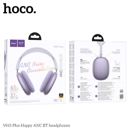 Hoco W65 Bluetooth Over-Ear Headphones Wireless Mic Sounds Sport Headsets
