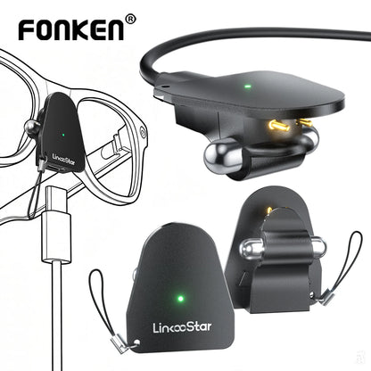 Charger Adapter for Ray-Ban Meta Glasses USB C Dock for Wayfarer