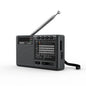 USB Rechargeable Battery Portable Radio Bluetooth Player AM/FM/SW TF Card