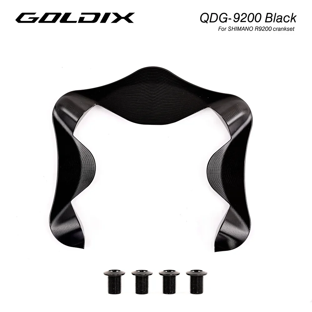 GOLDIX Aero Chainring Cover for Shimano R9200 R8100 R7100 R7000 1X Crankset