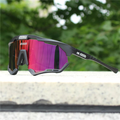 SCICON UV400 Cycling Sunglasses, Men's & Women's MTB & Road Bike Sports Goggles
