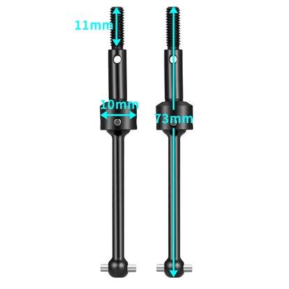 2PCS 1/10 RC CVD Drive Shafts for Tamiya TT01 TT02 TC01 Drift Cars