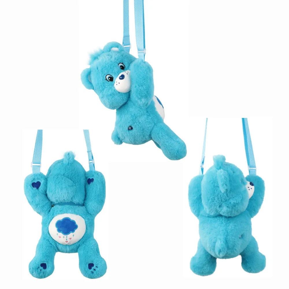 30cm Care Bears Plush Shoulder Bag Crossbody Women Handbag Travel