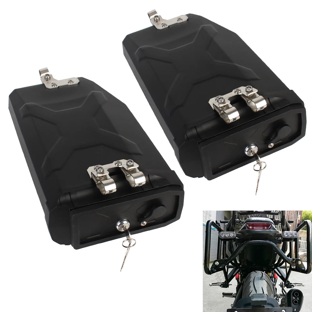 5L Motorcycle Storage Case Side Bracket Tool Box Accessories For BMW R1200GS R1250GS Adventure ADV F850GS F750GS Benelli TRK502-EXPROTAS