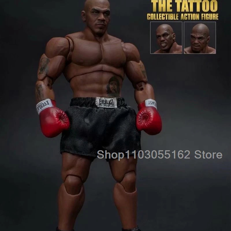 3 Head Face Storm Toys Boxing Boxer Champion Mike Tyson Final Round Mike Tyson Action Figure Collectible Model Toy Birthday Gift-EXPROTAS