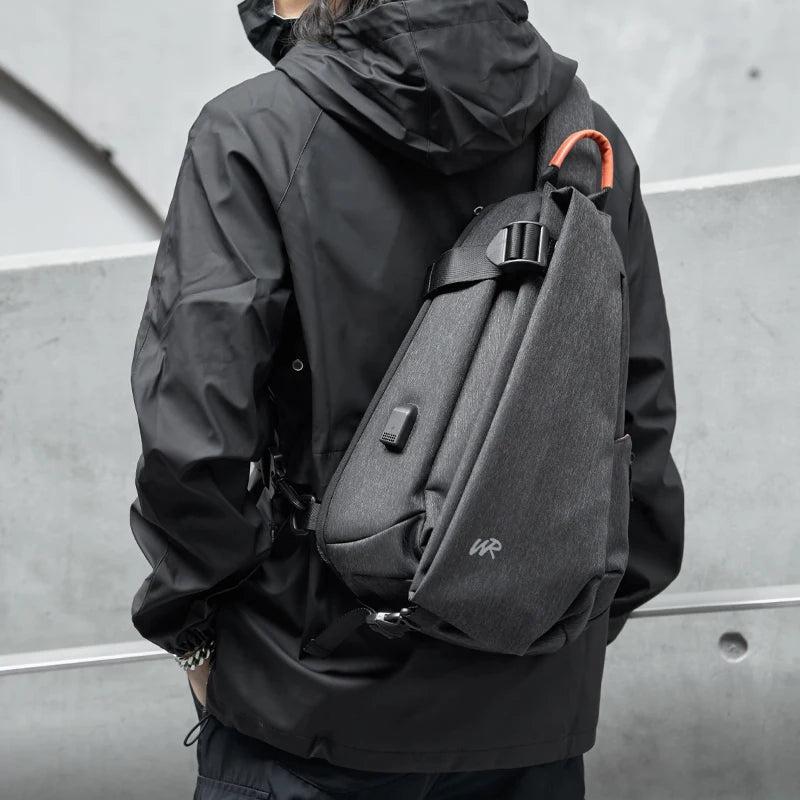 Crossbody Sling Bag Anti Theft Chest Shoulder Backpack for Men Women Travel