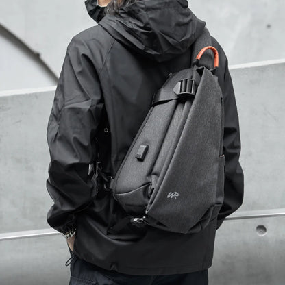 Crossbody Sling Bag Anti Theft Chest Shoulder Backpack for Men Women Travel