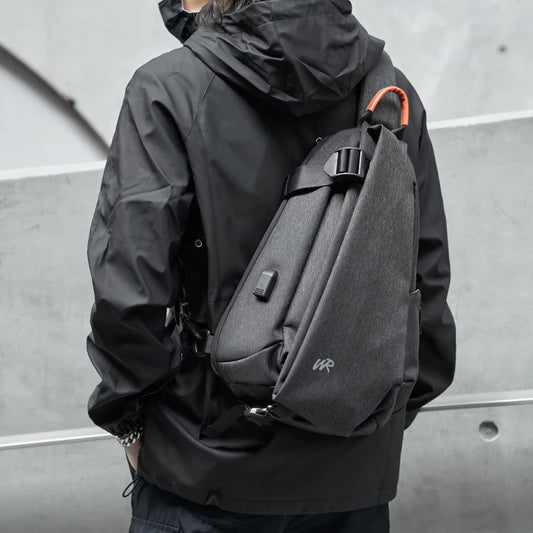 Crossbody Sling Bag Anti Theft Chest Shoulder Backpack for Men Women Travel