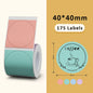 Self-adhesive Paper Waterproof Stickers for Christmas Labels - 40x20mm