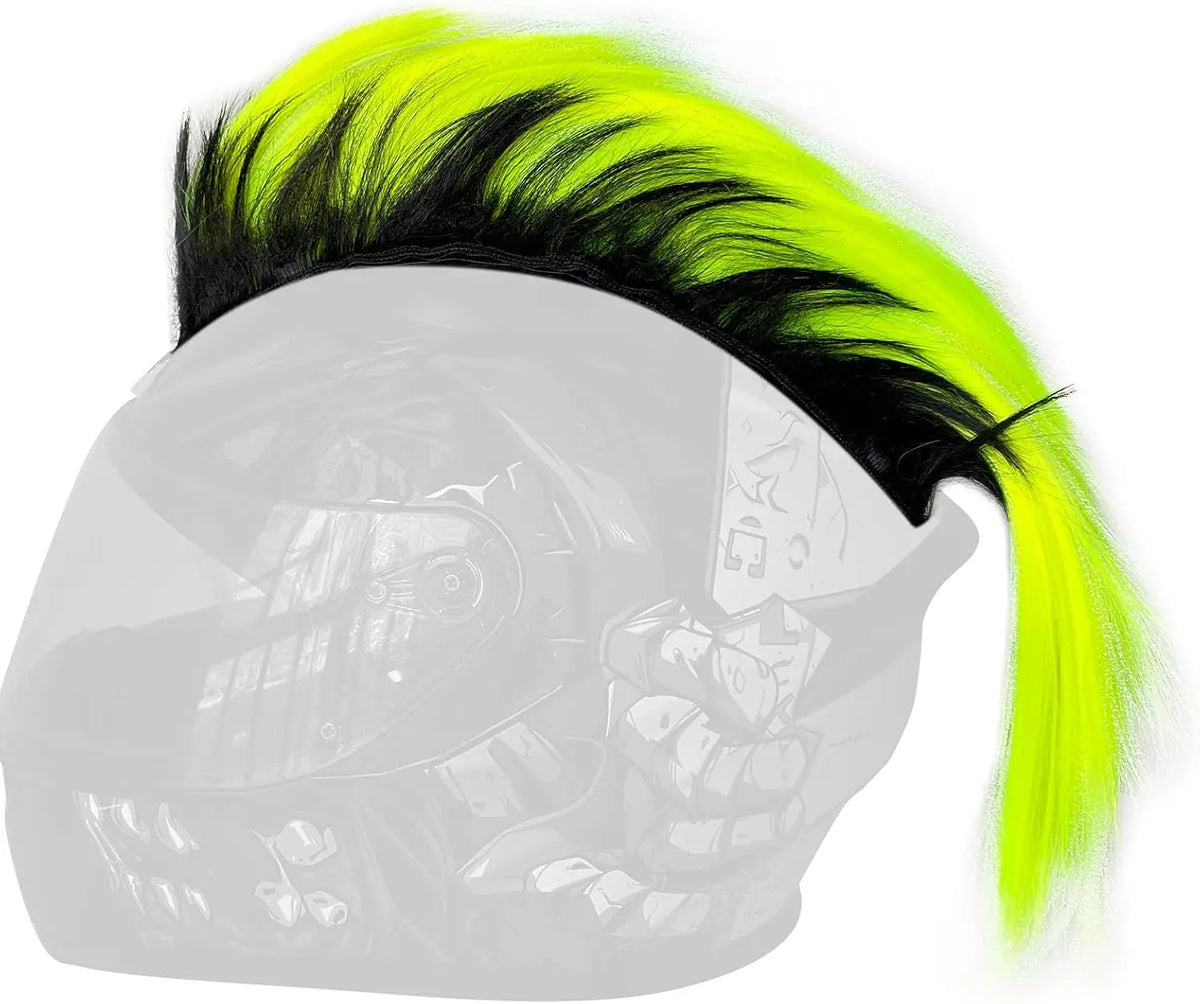 Hawks Mohawk Outdoor Hair Sticker Wigs for Motorcycle Bicycle Accessories