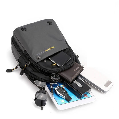 Men's Chest Bag Sling Backpack Travel Outdoor Small Cross Body Bags