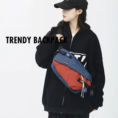 High Quality Nylon Panelled Waist Packs 2024 New Brand Unisex Chest Pack Casual Outdoor Travel Crossbody Bag Men Wasit Belt Bags-EXPROTAS