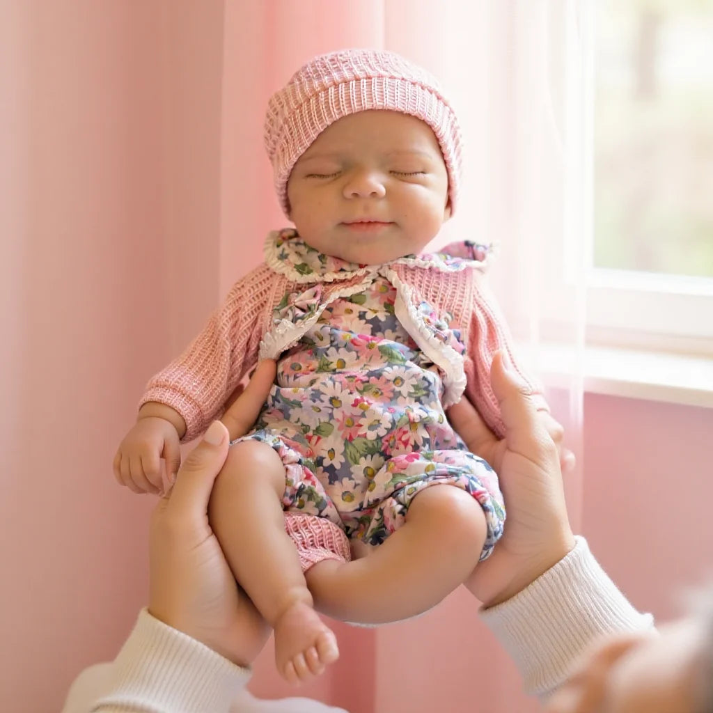 13 Inch Pascale Soft Silicone Reborn Baby Doll Girl Full Body Newborn
