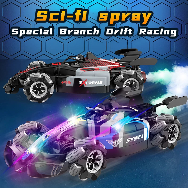 ZWN F1 RC Drift Car With Music Led Lights 2.4G Glove Gesture Radio Remote Control Stunt Cars 4WD Electric Children Toy vs Wltoys-EXPROTAS