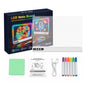 Rechargeable Light LED Drawing Board for Kids Acrylic Neon Message Board