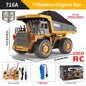 ZWN 1/16 1/20 RC Excavator Dump Truck Alloy Construction Vehicle Model Toy