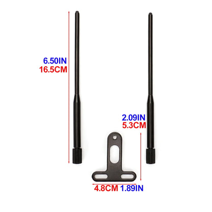 Hirisi SN5 Carp Fishing Snag Bars Aluminium Bite Alarm Ears Rod Rest Tackle