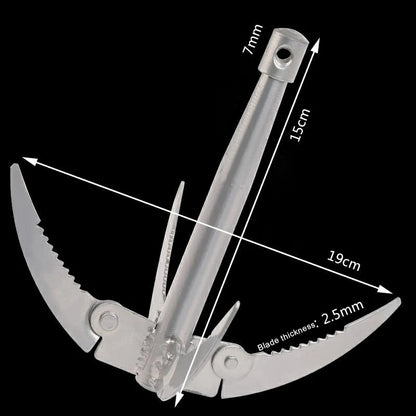 Outdoor Grappling Hook for Fishing Small Boat Canoes Supplies