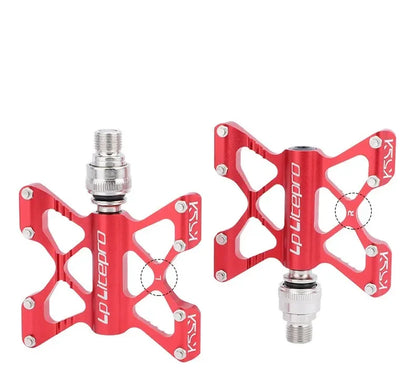 Litepro K5 Quick Release Folding Pedals Aluminum Ultralight Sealed Bearings - EXPROTAS
