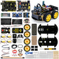Programming DIY Robot Car Bluetooth Control 4WD Multi Distance Voltage