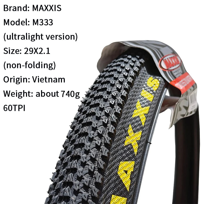 Maxxis M333 Mountain Bike Tire 26" 27.5" 29" XC Tyre Various Widths