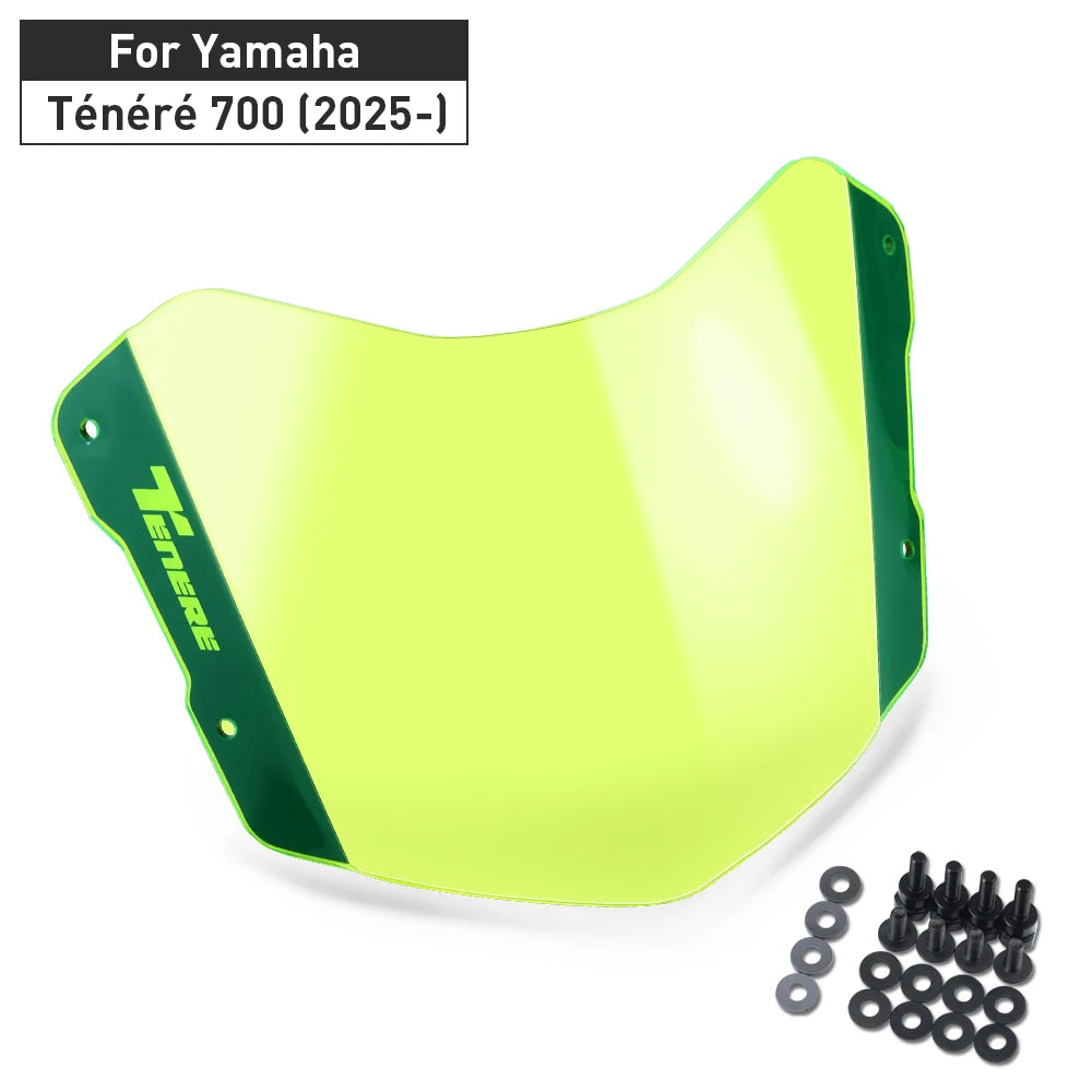 Headlight Protector Acrylic Headlight Guard Cover for Yamaha Tenere 700 Rally 2025